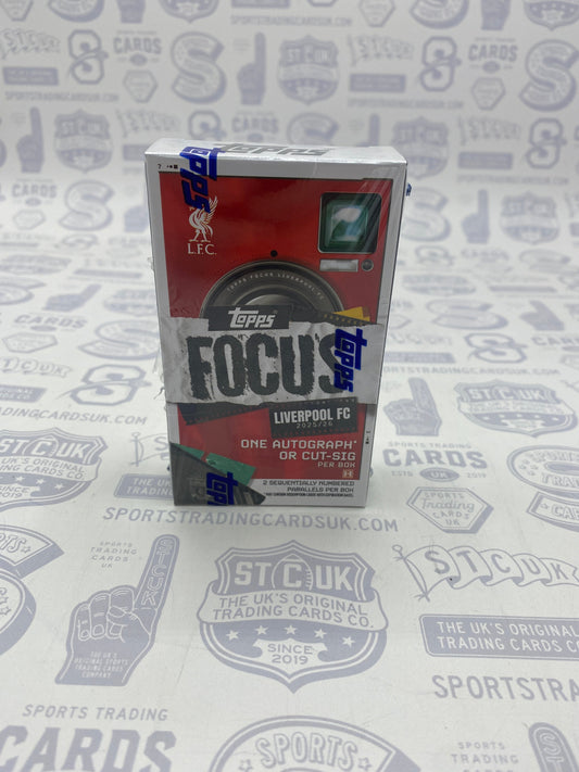 2025-26 Topps Liverpool Focus Hobby box