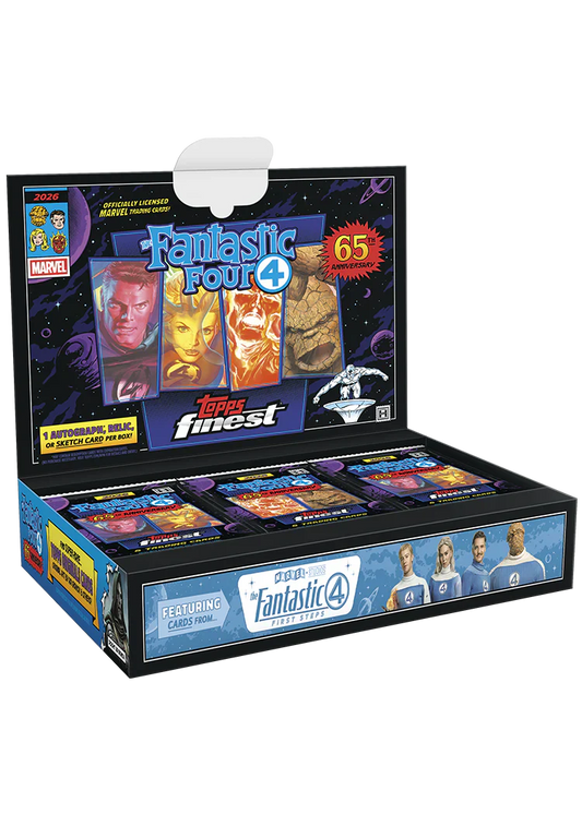 Pre Order - 2026 Topps Finest Fantastic Four Hobby Box