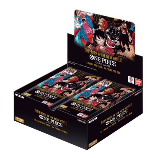 One Piece Card Game: Emperors In The New World Booster Box (OP-09) (English)